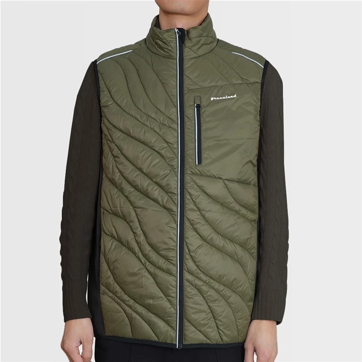 GL7278 Hybrid Vest With Inovative Quilted Pattern